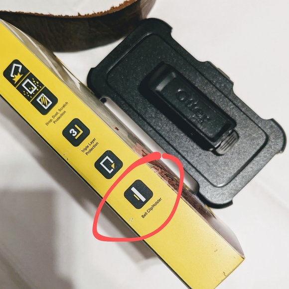 OtterBox Defender Belt Clip Case Holster for a Samsung S6 Phone - Picture 11 of 12